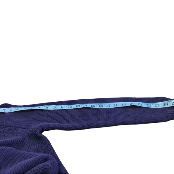 Old Navy Women’s Dark Purple Button Down Heavy Knit Cardigan Med. - Picture 7 of 11